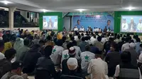 Santri Milenial Banten Gelar Doa dan Dzikir Bersama Menyambut Tahun Baru 2024. (Minggu, 31/12/2023). (Yandhi Deslatama/Liputan6.com).