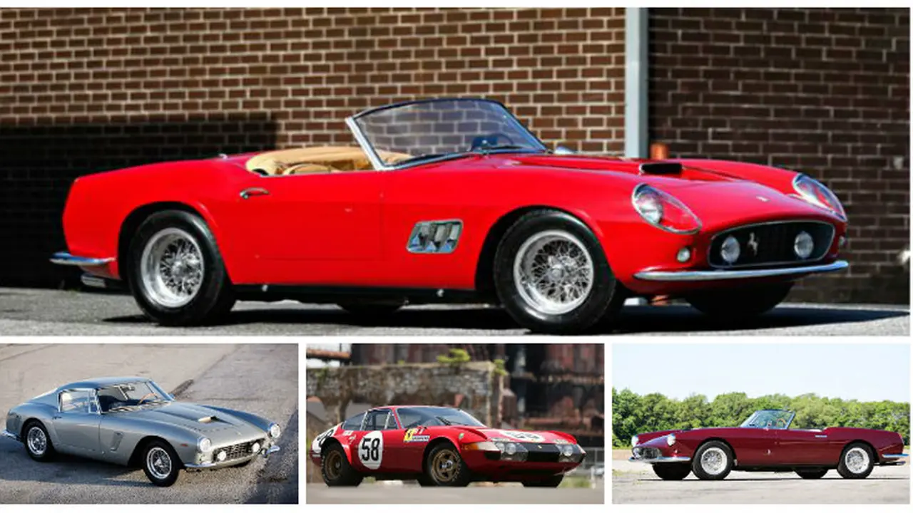 4 Ferrari Klasik Dilelang dengan Harga Rp 346 Miliar