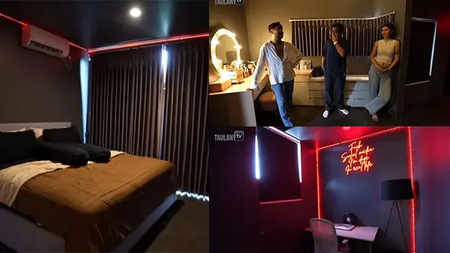 Potret rumah baru Onadio Leonardo yang mewah bertema Gothic (Sumber: YouTube/Taulany TV)