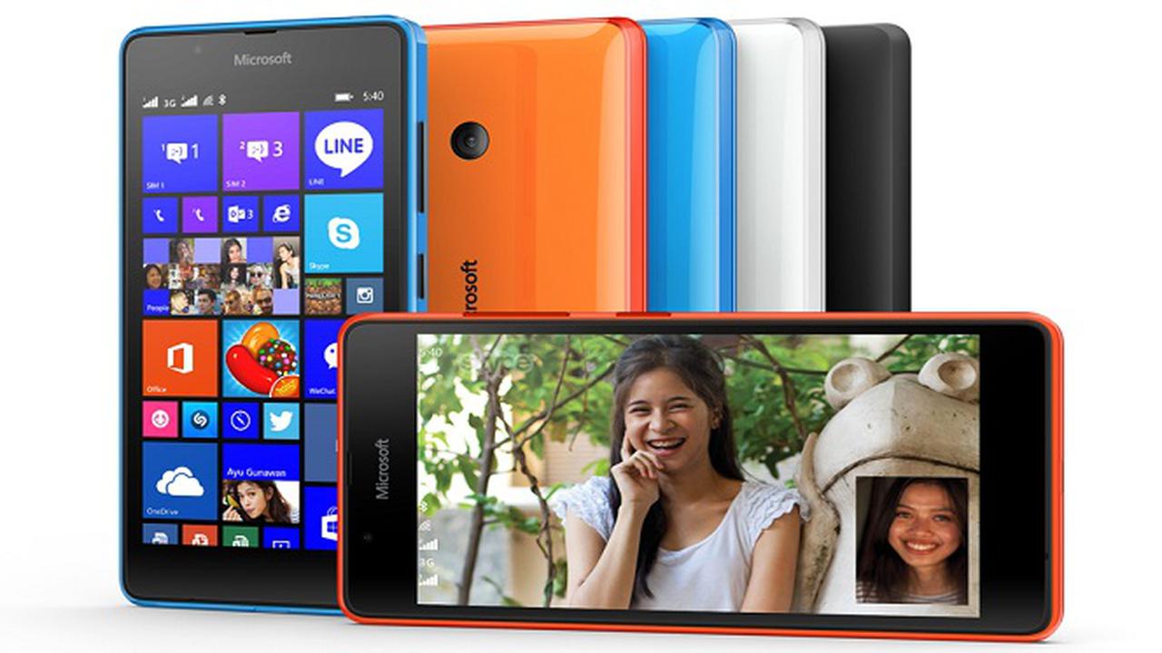 Smartphone Stylish Microsoft Lumia 540 Melenggang Juni