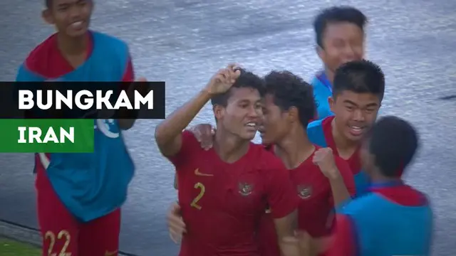 Berita video gol-gol Timnas Indonesia U-16 saat mengalahkan Iran U-16 di Piala AFC U-16 2018, Jumat (21/9/2018).