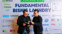 Wakil Wali Kota Tangerang Selatan saat menghadiri Launching Buku Fundamental Bisnis Laundry, di Hotel Trembesi, BSD Serpong, Sabtu (2/12/2023). (Foto: Istimewa)