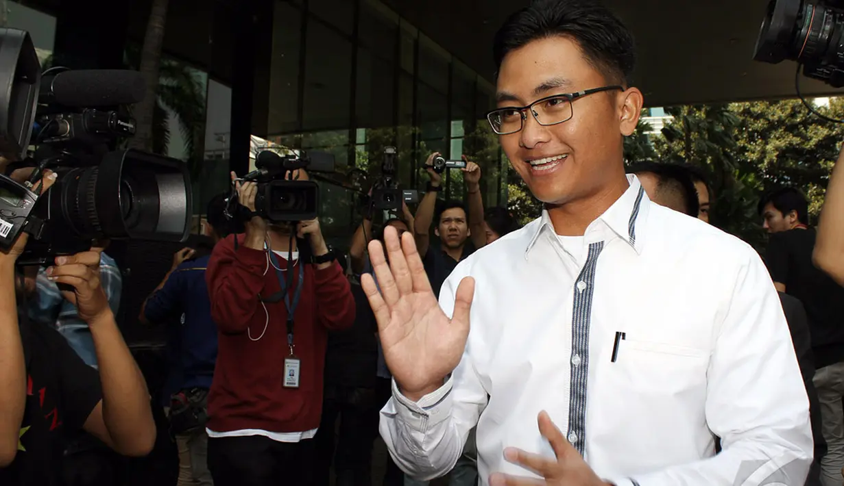 Anak pertama Ratu Atut Chosiyah, Andika Hazrumy (Liputan6.com/Faisal R Syam)