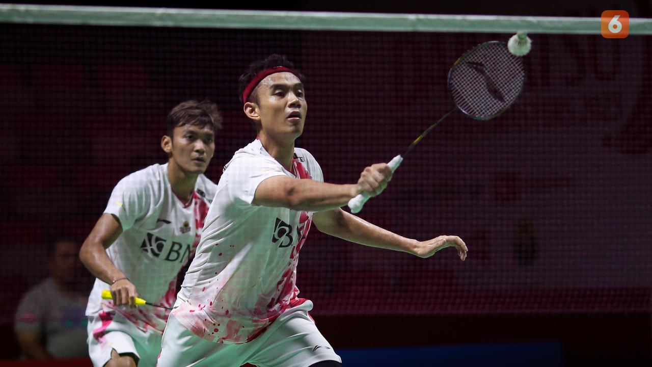 Foto: Perempat Final Indonesia Masters 2023 Dibuka dengan Drama Kemenangan Jonatan Christie dan Kekalahan Bagas/Fikri