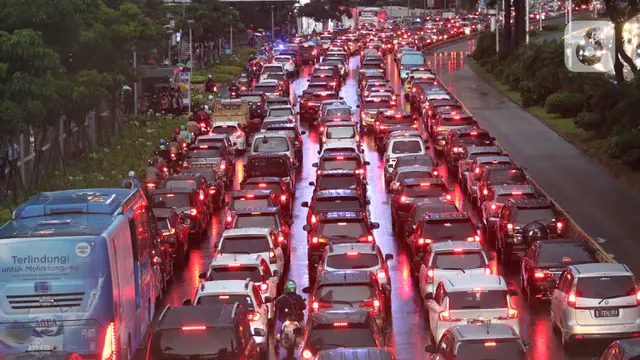 Kemacetan Parah Terjadi di Sore Hari