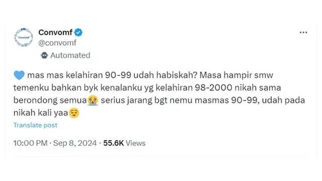 6 Cuitan Netizen Kelahiran 90-an Ini Bikin Senyum Tipis, Sedang Nikmati Hidup