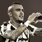 Arturo Vidal (Liputan6.com/Andri Wiranuari)