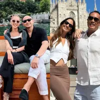 Bunga Citra Lestari dan Nia Ramadhani saat Liburan ke Italia Bersama Suami. [Instagram]