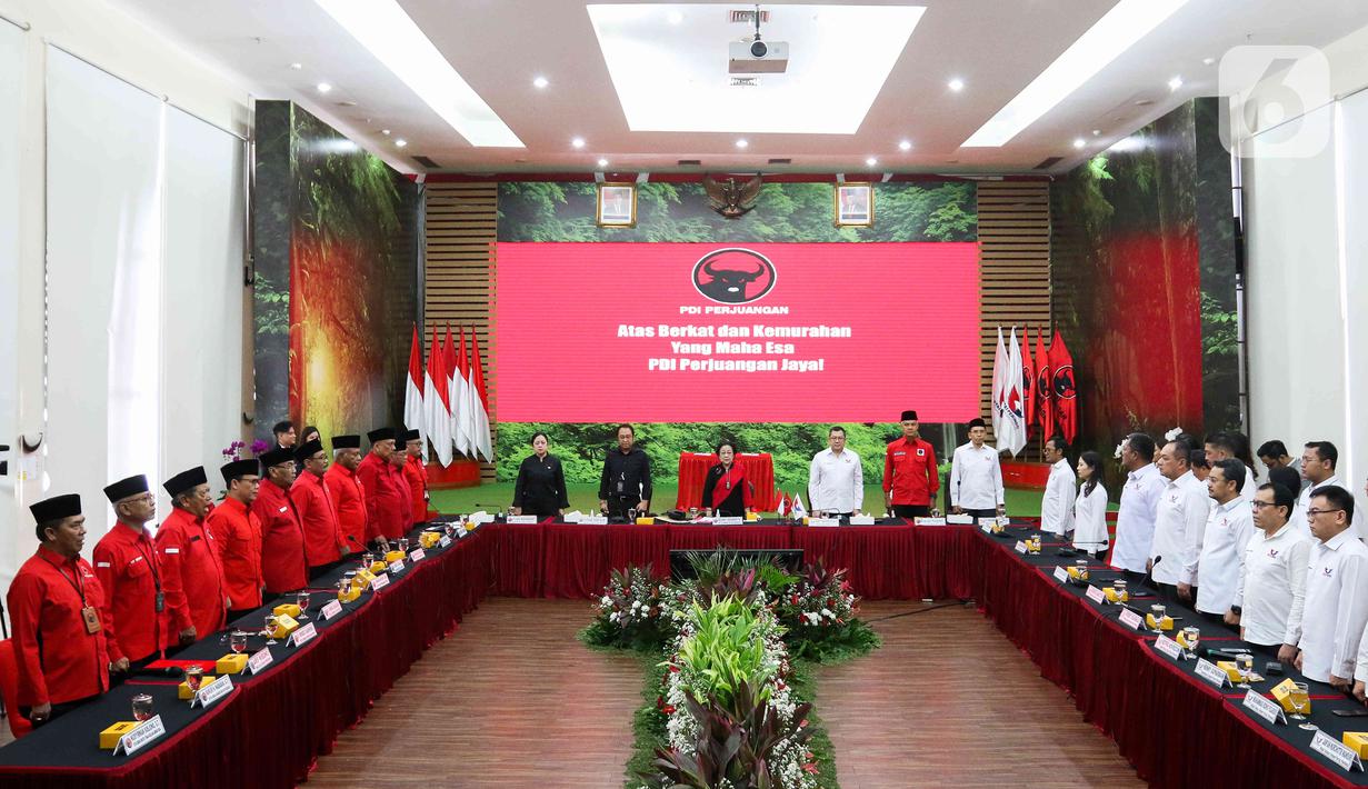 Partai Perindo jadi partai ketiga yang bekerja sama dengan PDIP. (Liputan6.com/Herman Zakharia)