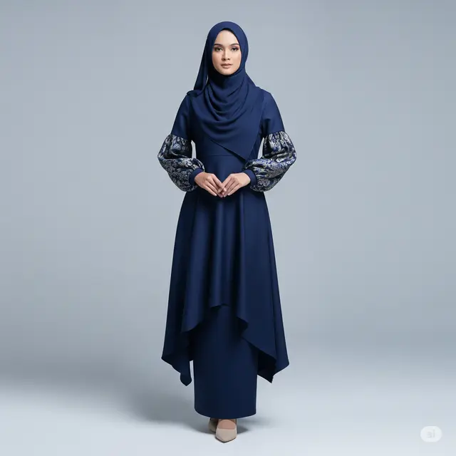 9 Model Gamis Brokat Duyung Lengan Balon Terbaru yang Memukau: Elegan, Modern, dan Cocok untuk Berbagai Acara