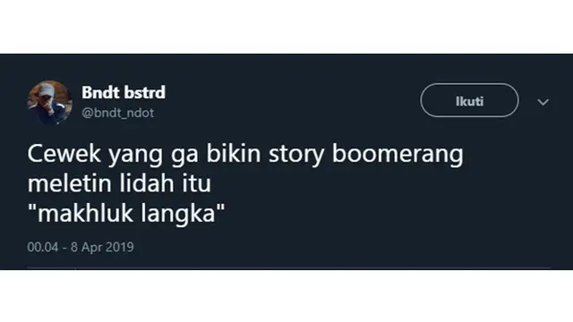 cewek langka