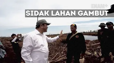  Inspeksi mendadak Kepala Badan Restorasi Gambut Nazir Foead di Desa Bagan Melibur, Kepulauan Meranti, Riau, dihalangi oleh Satpam PT RAPP.