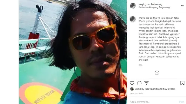 Mayky Wongkar (Foto: Instagram/@mayk_ria)