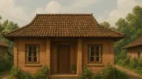 7 Rumah dengan Bata Tempel, Suasana Klasiknya Bikin Penghuni Betah