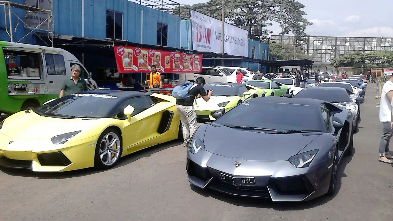 Geruduk Sentul, Deretan Lamborghini Ramaikan ISSOM 2015