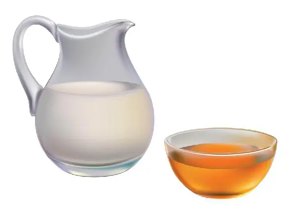 Susu dan madu bisa bantu hilangkan kerutan di wajah. (via: istimewa)