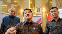 Menpora Erick Thohir juga akan  menyederhanakan 191 peraturan menteri sejak 2009 menjadi 20. (Bola.com/Bagaskara Lazuardi)