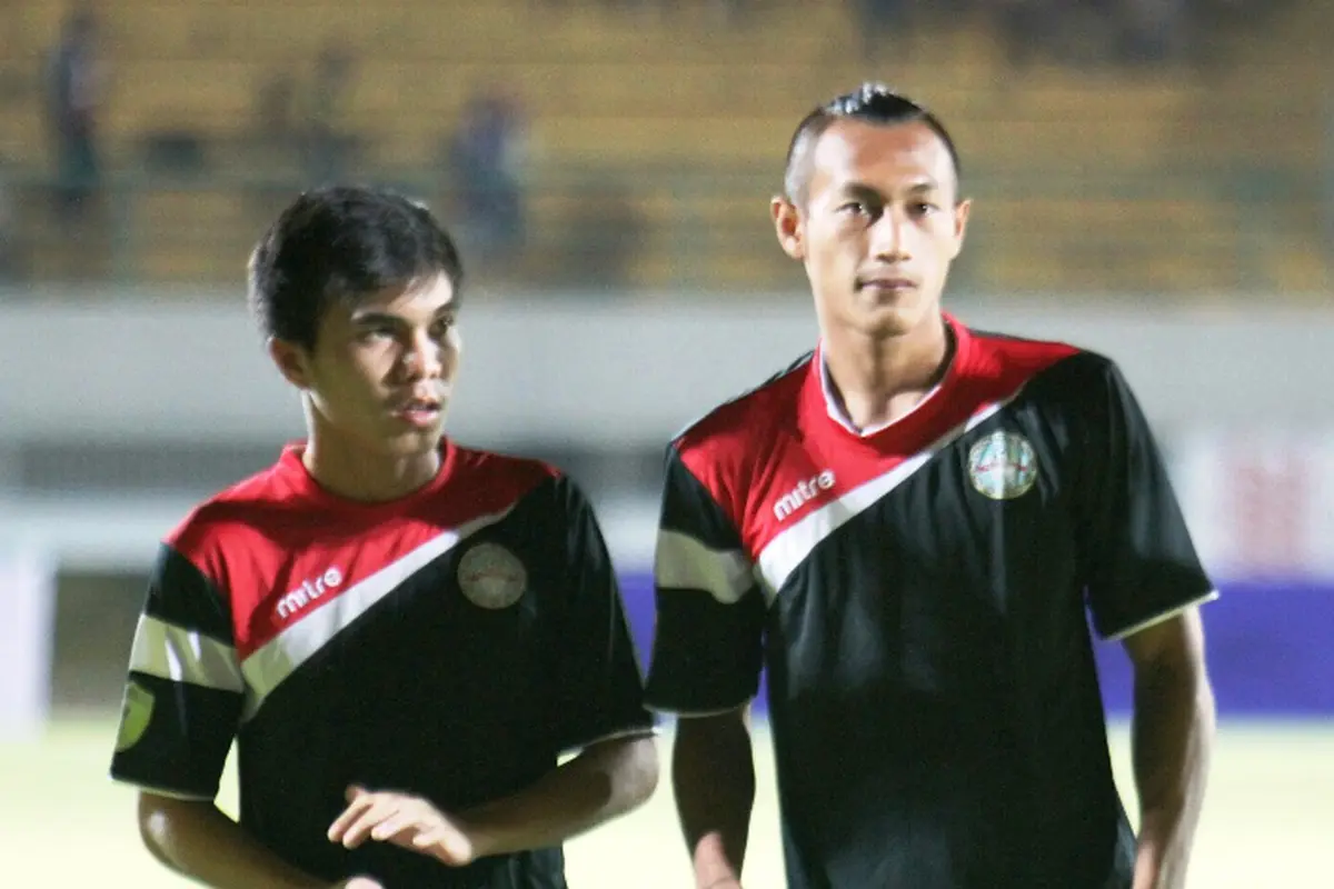 Paulo Sitanggang dan Hansamu Yama PS Polri