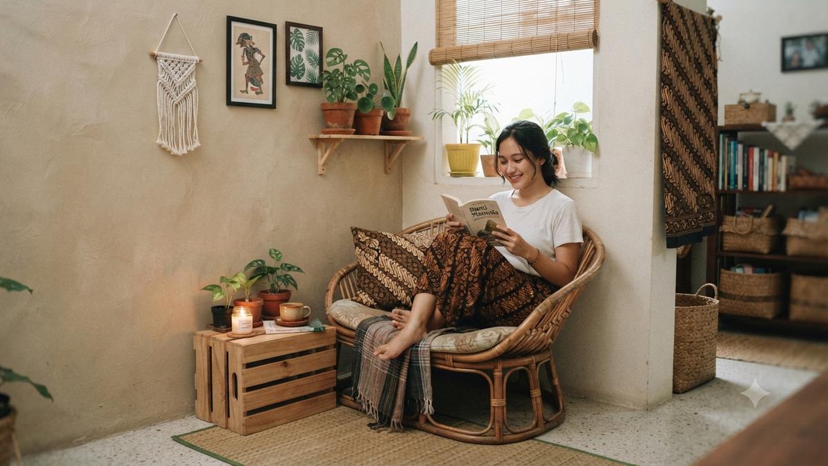 7 Cara Membuat Sudut Healing di Rumah Tanpa Renovasi dan Biaya Mahal, Hasilnya Cozy dan Nyaman
