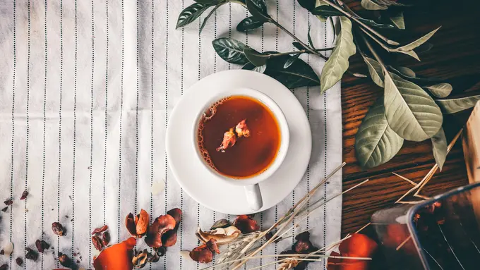 [Fimela] Ilustrasi Teh