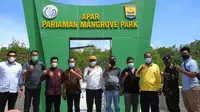 KKP bakal menjadikan hutan mangrove Pariaman sebagai destinasi wisata minat khusus. (Foto: KKP)