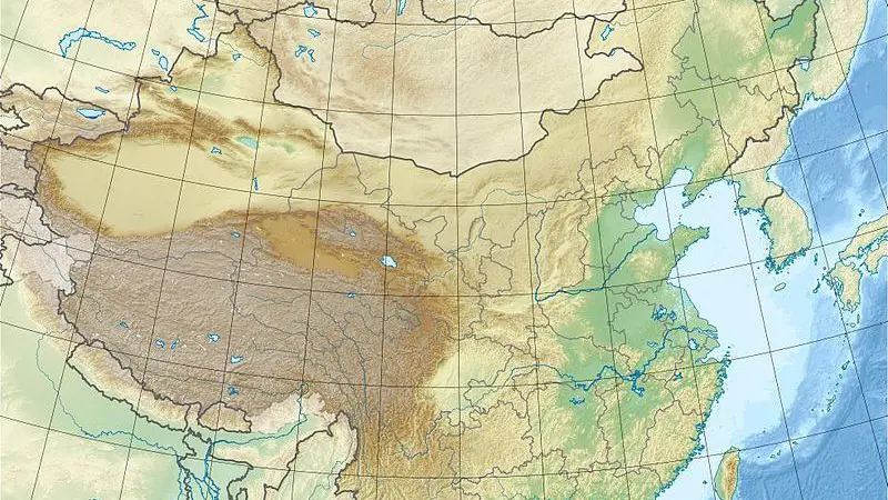 Wilayah terdampak gempa hebat di Shaanxi dan Shanxi, Tiongkok