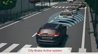 Brake Active System, salah satu contoh active safety (Foto: honda.ie).