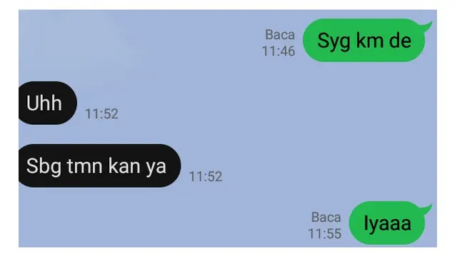 6 Chat Ungkapan Cinta Tapi Hanya Dianggap Teman Ini Bikin Nyesek