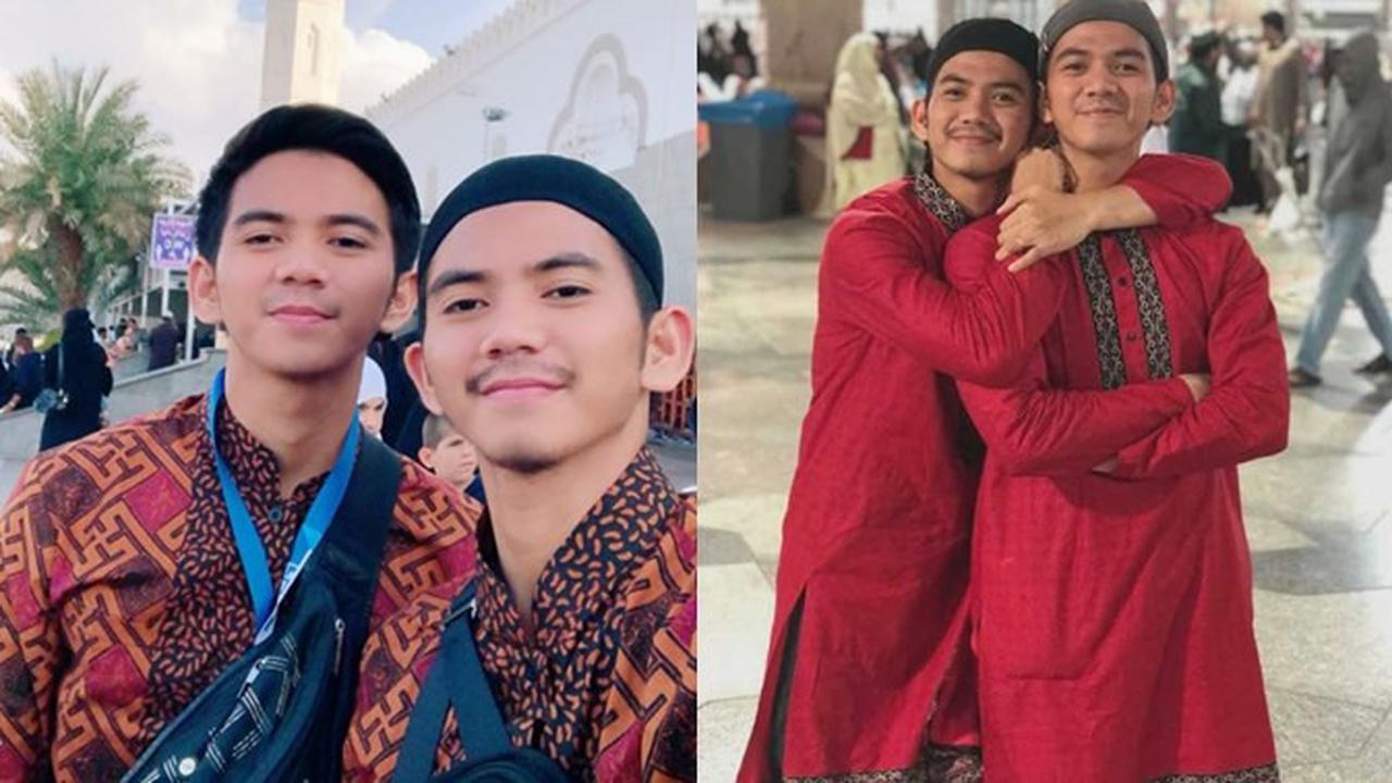 6 Momen Rizki dan Ridho D'Academy Umrah, Bertemu Ustaz Abdul Somad