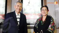 Putra-putri Soekarno, Guntur dan Sukma ikut menghadiri Gala Primer Soekarno. Sebuah film yang menceritakan tentang sepak terjang ayahnya. (Liputan6.com/Herman Zakharia)