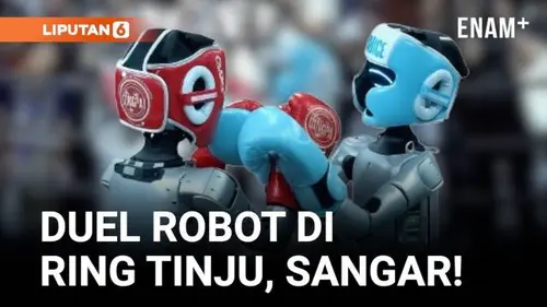 VIDEO: Sangar! Pertarungan Robot di Ring Tinju