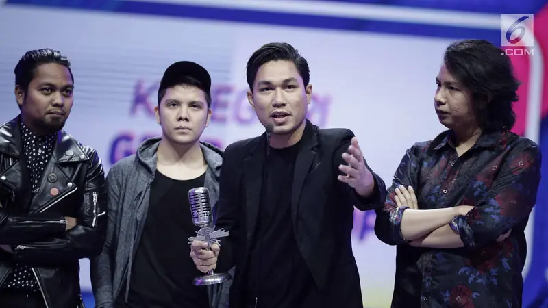 Armada Sabet Penghargaan Group Band Paling Ngetop di SCTV Music Awards 2018