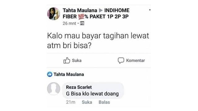 Jawaban Kocak Saat Bertanya di Media Sosial Ini Bikin Ketawa Ngakak