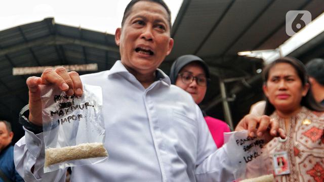 Sidak Bulog Temukan Praktik Penjualan Beras Oplosan