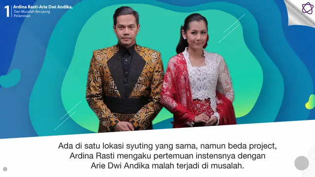 [Bintang] Ardina Rasti dan Arie Dwi Andhika