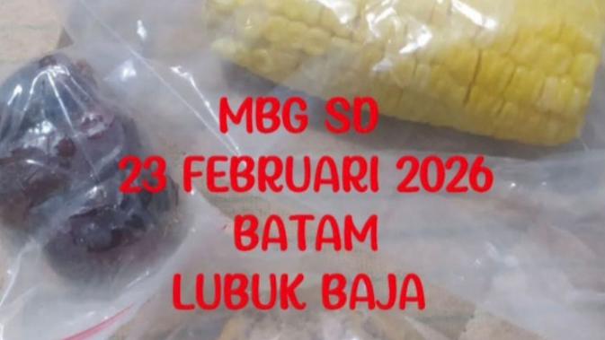 Menu MBG Bulan Ramadan di Batam Jadi Sorotan: Jagung Sepotong, Biskuit dan Kurma