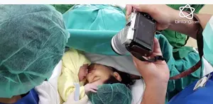 Pasangan Christian-Titi Kamal dianugrahi anak kedua berjenis kelamin laki-laki.