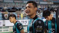 &nbsp;&nbsp;Bek Timnas Indonesia, Asnawi Mangkualam, saat membela Ansan Greeners FC di K-League 2. (Facebook/Ansan Greeners FC)