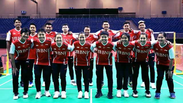 Tim Indonesia di Kejuaraan Beregu Campuran Asia 2023