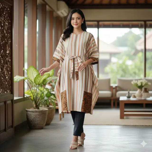 Model Baju Lurik Kekinian