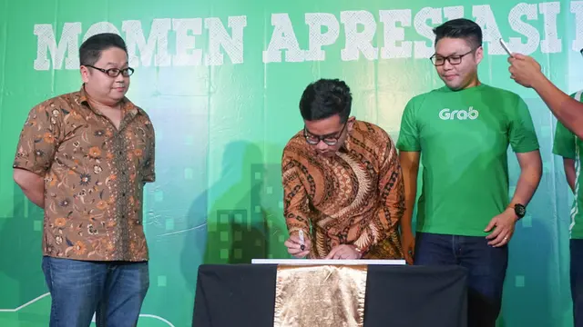 Gibran Kerjasama Grab