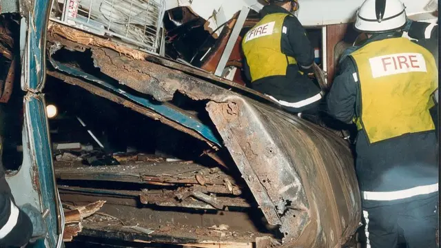 Kecelakaan kereta komuter di London gagal melakukan pengereman