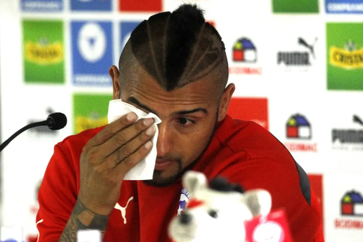 Bintang Timnas Chile dan Juventus Arturo Vidal