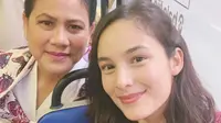 Chelsea Islan ikut uji coba MRT Jakarta. (dok. Instagram @chelseaislan/https://www.instagram.com/p/BvY-mEEgl1N/Asnida Riani)
