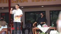 Mendagri Tito Karnavian saat pidato di IPDN Jatinangor. (Foto:Istimewa).