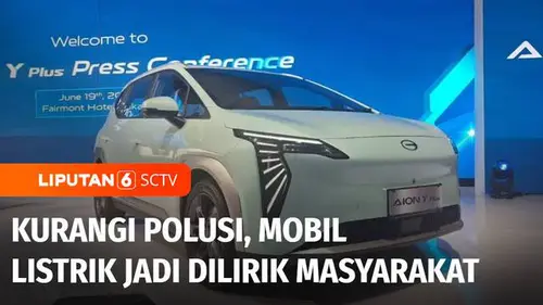 VIDEO: Upaya Kurangi Polusi Udara Jakarta, Pasar Mobil Listrik di Indonesia Makin Menggeliat