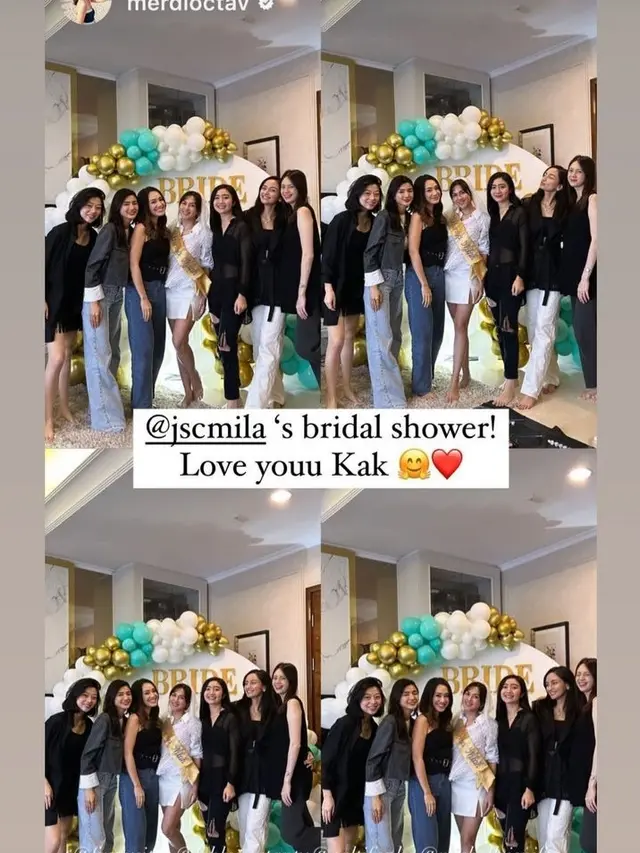 Bridal Shower Jessica Mila (Foto: instagram jscmila)