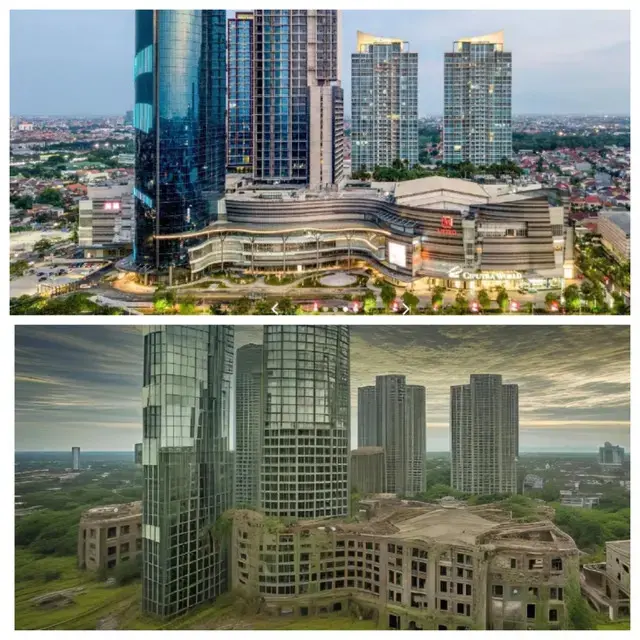 Surabaya Kota yang Padat Penduduk Jadi Sepi Bagai Kota Mati