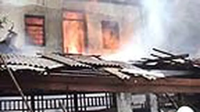 Kebakaran Hanguskan Tempat Kos di Petamburan