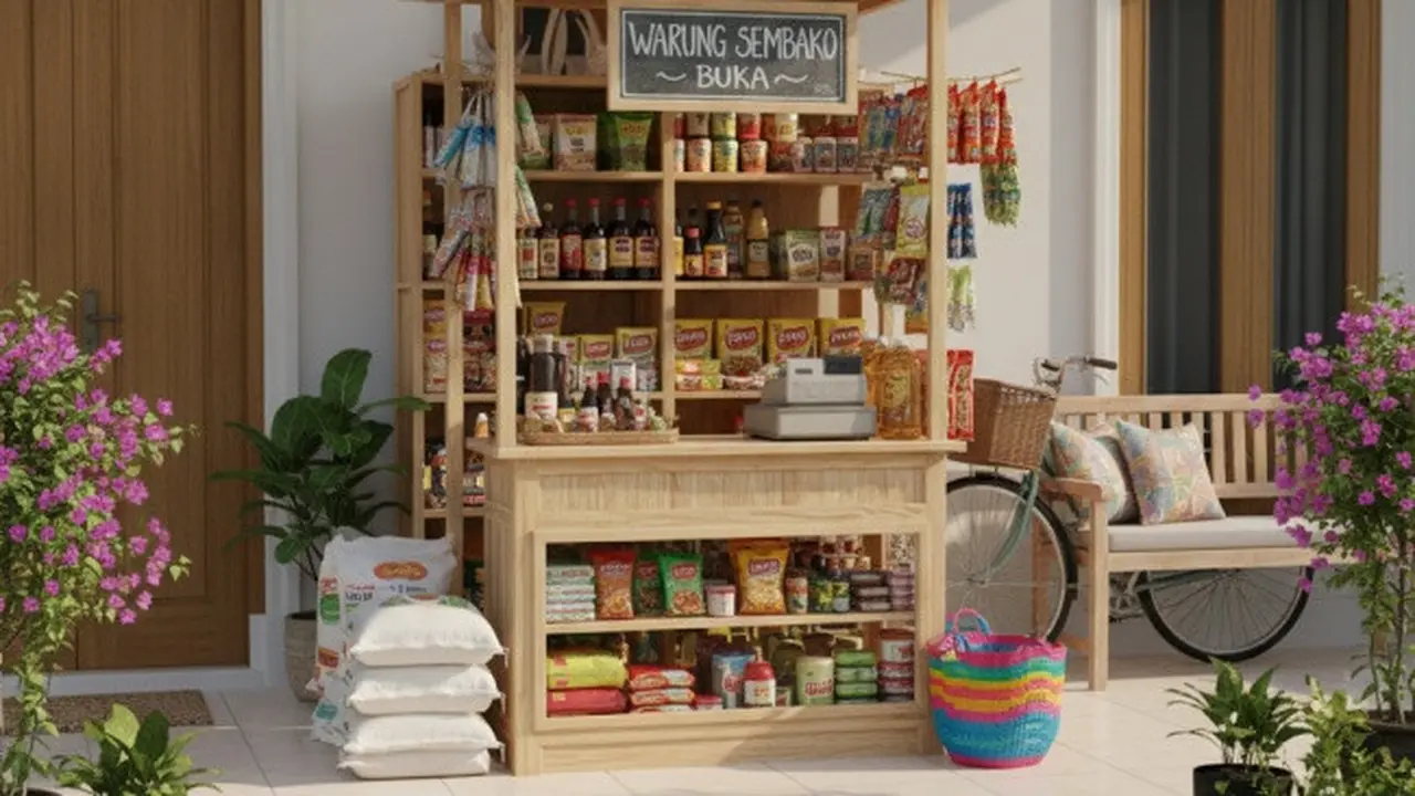 Warung di Teras Rumah